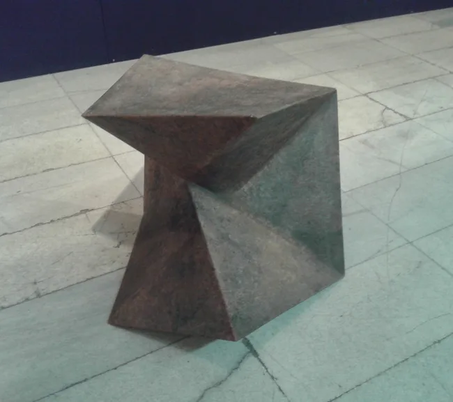 Cube Variation IV — sculpture by Rusen Doykov