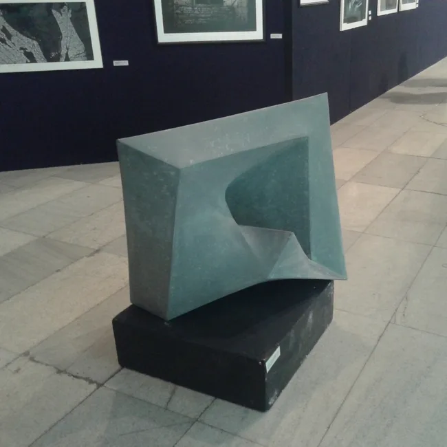 Cube Variation I — sculpture by Rusen Doykov