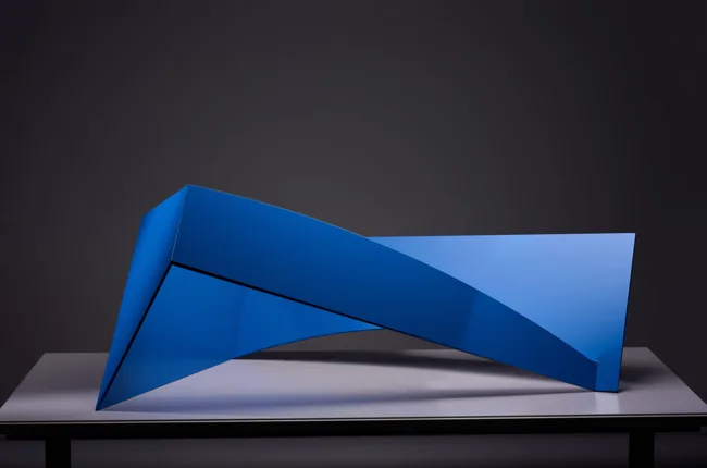 Blue III — sculpture by Rusen Doykov