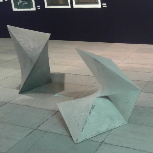 Cube Variation II — sculpture by Rusen Doykov