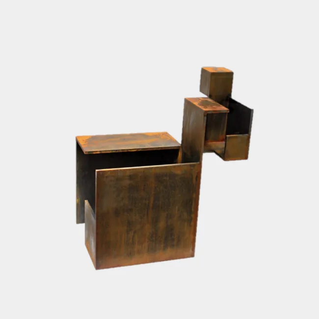 Two — sculpture by Rusen Doykov